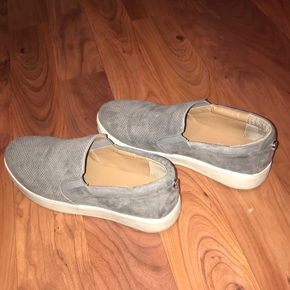Steve Madden Perforated Suede Slip Ons